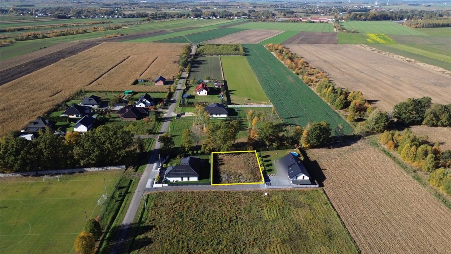 Dzialka  na sprzedaż Mykanów, Czarny Las, Szkolna, 1012.00m², oferta M3N-GS-1652